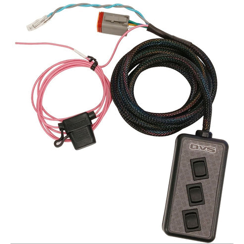 AVS 3 Rocker Switch Box Black Compact Manual Air Ride Controller