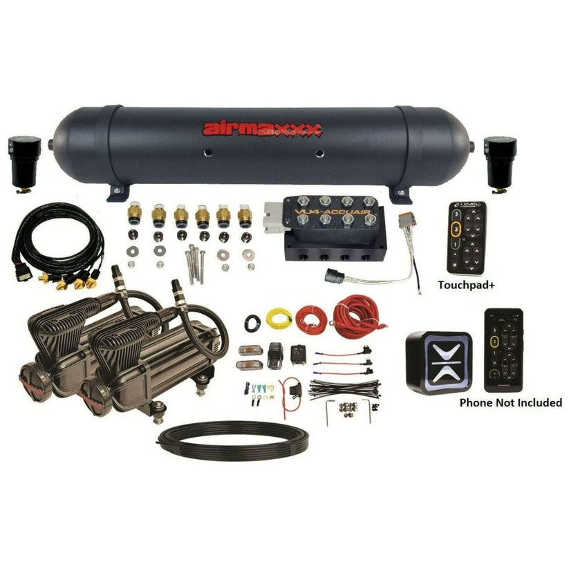 AccuAir VU4 E+ Level & airmaxxx X-Series Compressors Air Ride Management