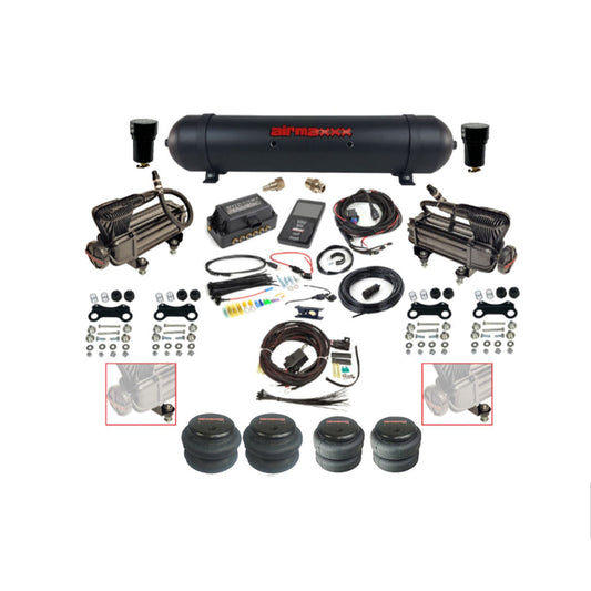 Air Ride Kit - Air Lift 3P + airmaxxx X-Series Compressor & Tank