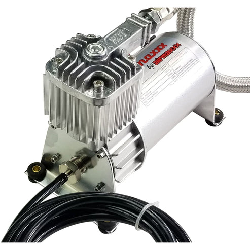 airmaxxx Towmaxxx Pewter Air Compressor 12V 130 PSI Tankless Air Ride