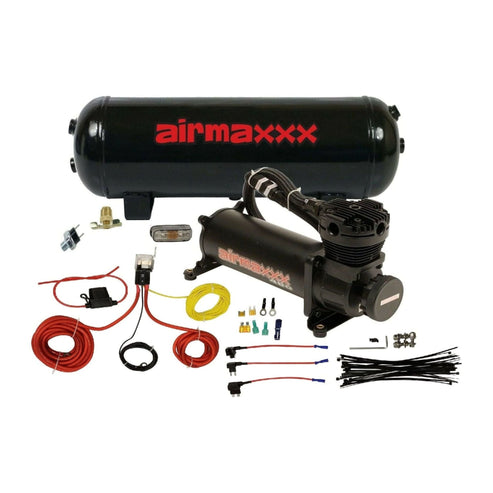 airmaxxx 480 Black Air Compressor w/ 3 Gallon Tank & Wiring Kit