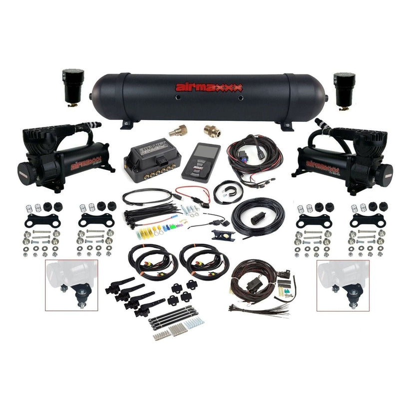 3/8" Air Lift 3H 27695 Kit w/Compressors Aluminum Tank & Harness
