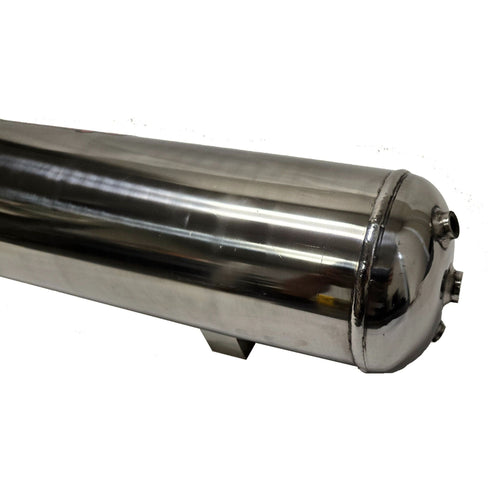 airmaxxx 580 Chrome Air Compressors & 5 Gallon Polished Stainless Tank
