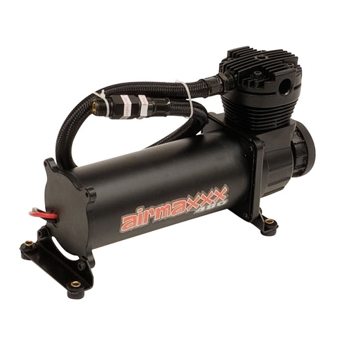 airmaxxx 480 Black Air Compressor 200 PSI for Air Ride Suspension