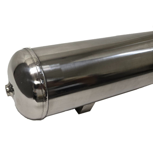 airmaxxx 480 Chrome Air Compressors & 5 Gallon Polished Stainless Tank