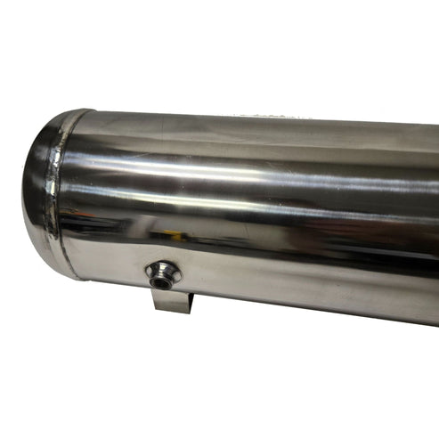 airmaxxx 5 Gallon 7 Port Polished Stainless Steel Air Tank