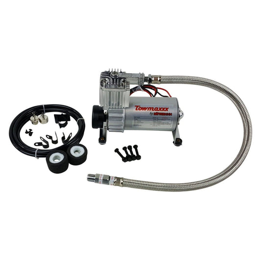 airmaxxx Towmaxxx Pewter Air Compressor 12V 130 PSI Tankless Air Ride