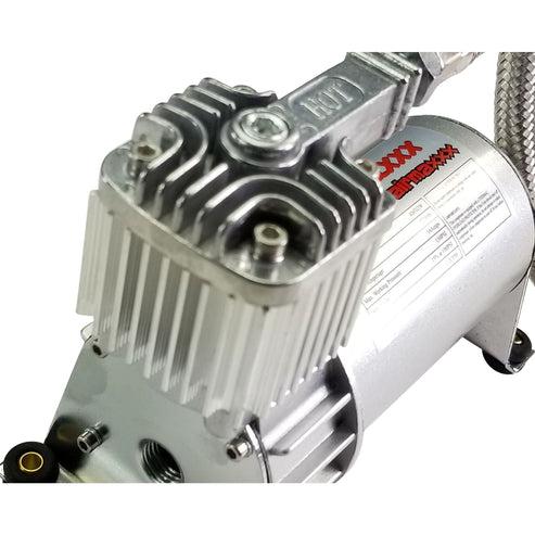 airmaxxx Towmaxxx Pewter Air Compressor 12V 130 PSI Tankless Air Ride