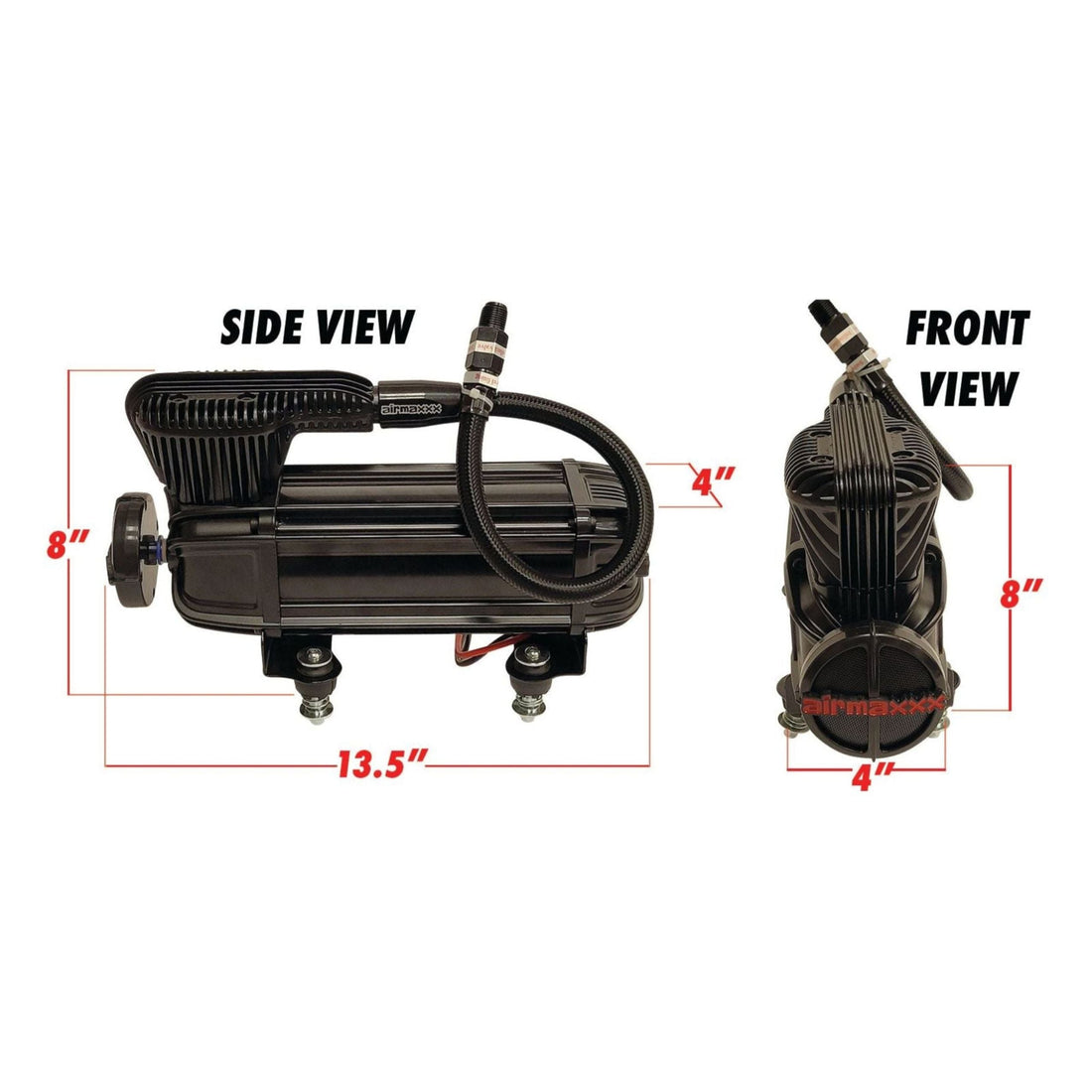 airmaxxx Black X-Series Air Ride Compressor