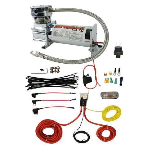 airmaxxx Pewter 400 Air Compressor 200 PSI for Air Ride & Horns